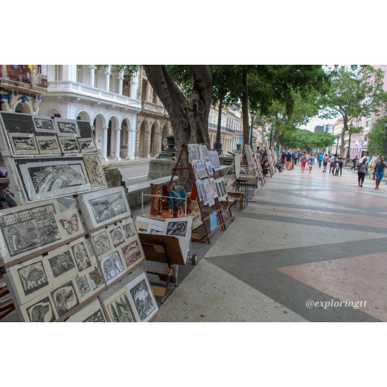 Paseo del Prado in Havana